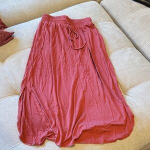Women's Mid Skirt - Dusty Rose